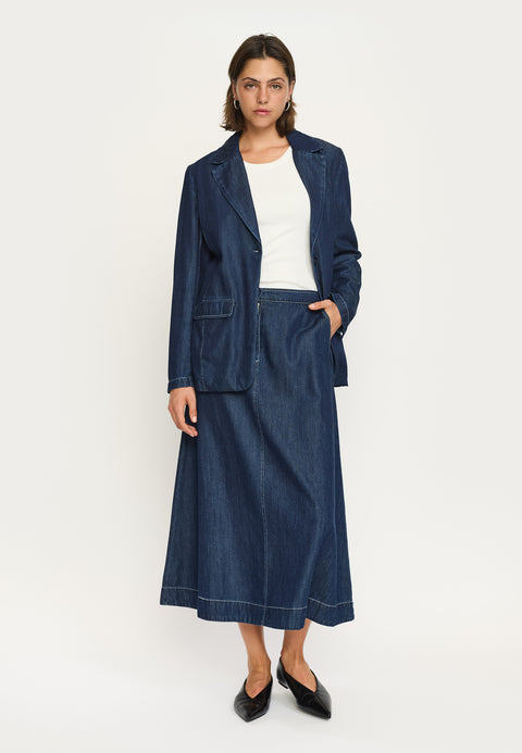 Soft Rebels Portia Blazer - Dark Blue
