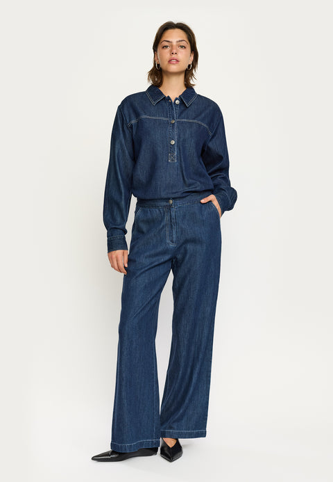 Soft Rebels Portia Christy Pant - Dark Blue