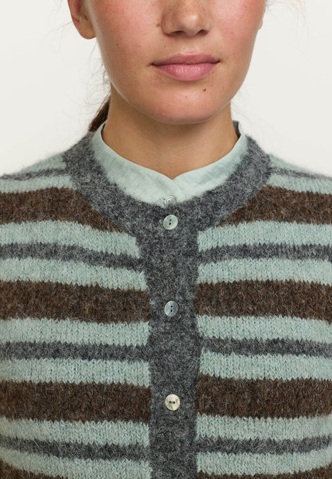 Soft Rebels SRCamilla Vest Striped Knit