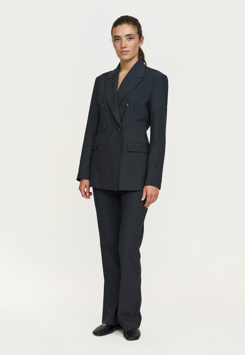 Soft Rebels SRFinley Blazer, Dark Grey Melange