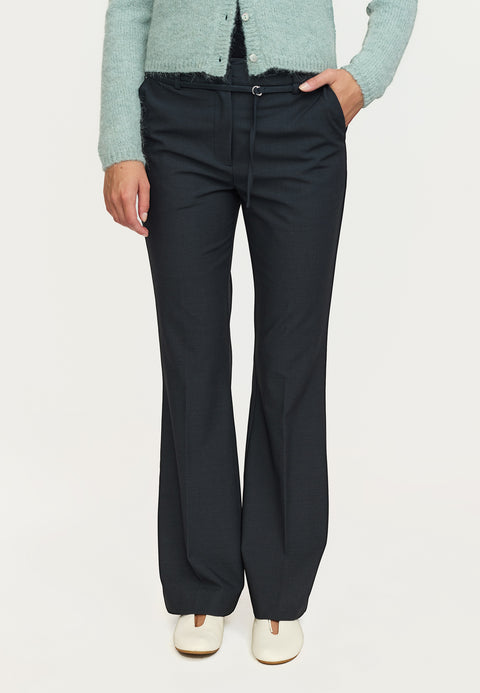 Soft Rebels SRFinley Pant, Dark Grey Melange