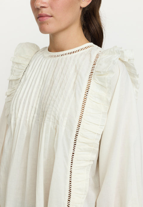 Soft Rebels SRSunny Blouse, Arctic Wolf
