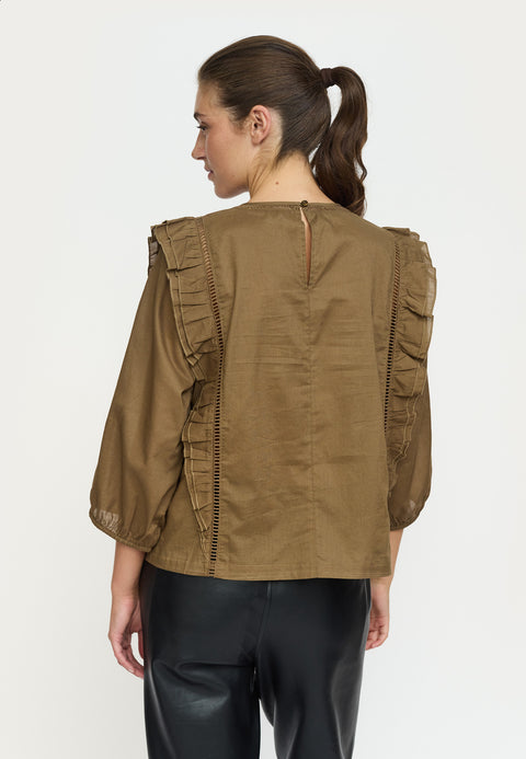 Soft Rebels SRSunny Blouse, Kangaroo