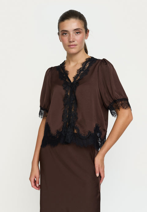 Soft Rebels SRJournee Shirt, Demitasse
