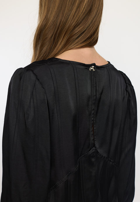 Soft Rebels SRMadelyn Blouse, Striped Jacquard Black