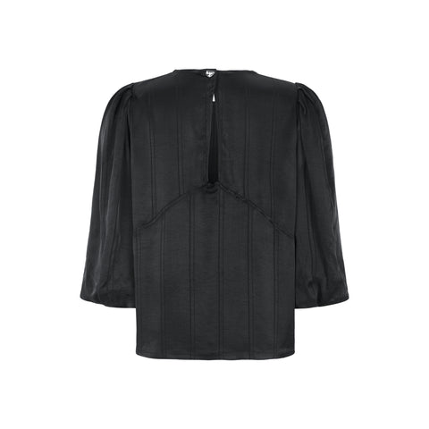 Soft Rebels SRMadelyn Blouse, Striped Jacquard Black