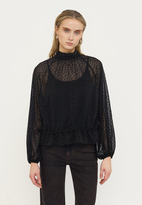 Soft Rebels SRSabella Blouse, Black