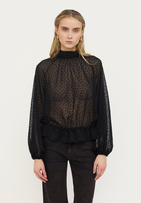 Soft Rebels SRSabella Blouse, Black