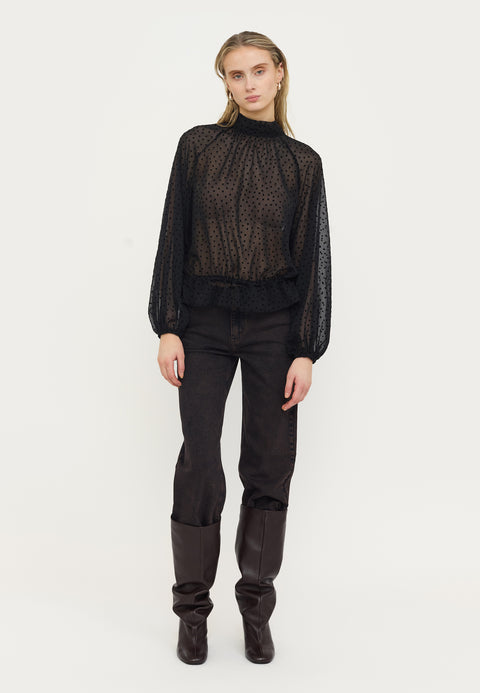 Soft Rebels SRSabella Blouse, Black