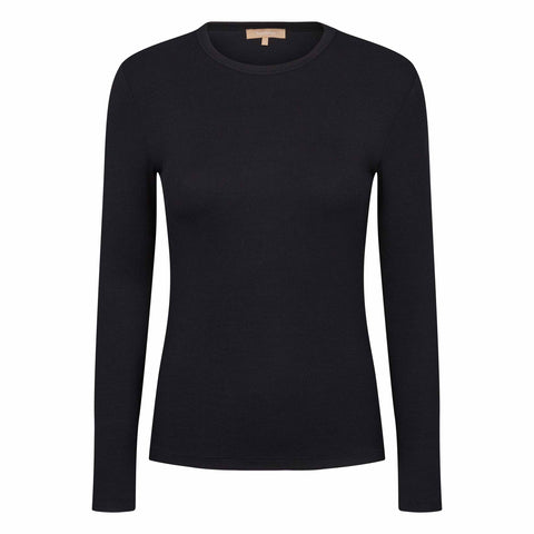 SRAW22-300-001Black-Extra1. SRFenja sort bluse. SRAW22-300. Soft Rebels 