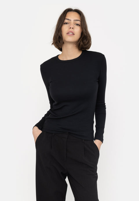 Soft Rebels SRFenja O-neck Top, Black