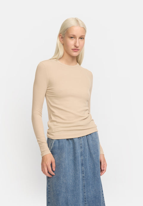 Soft Rebels SRFenja O-neck Top, Feather Gray