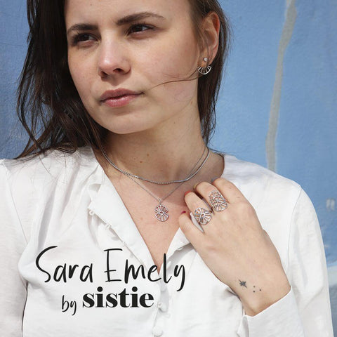 Sara by Sistie medium ring, Sølv