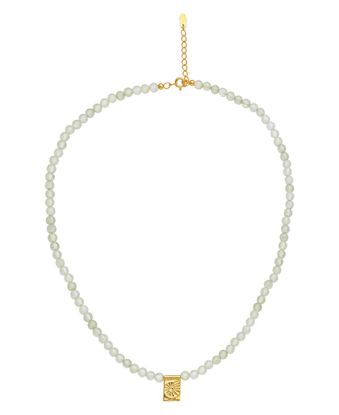 Maanesten Shelia halskæde, Forgyldt sølv