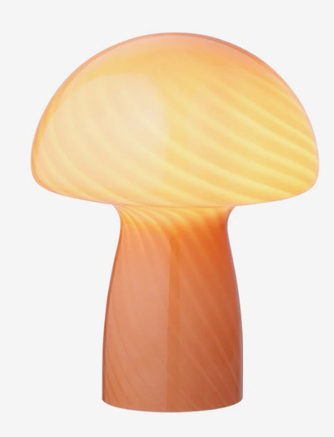 Bahne Mushroom bordlampe - Orange, lille