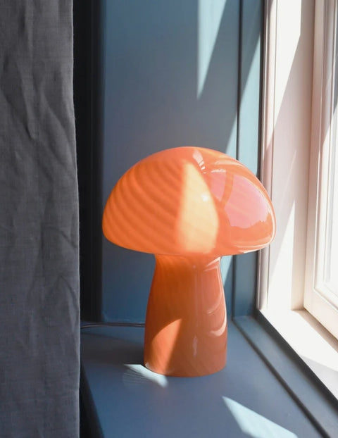 Bahne Mushroom bordlampe - Orange, lille