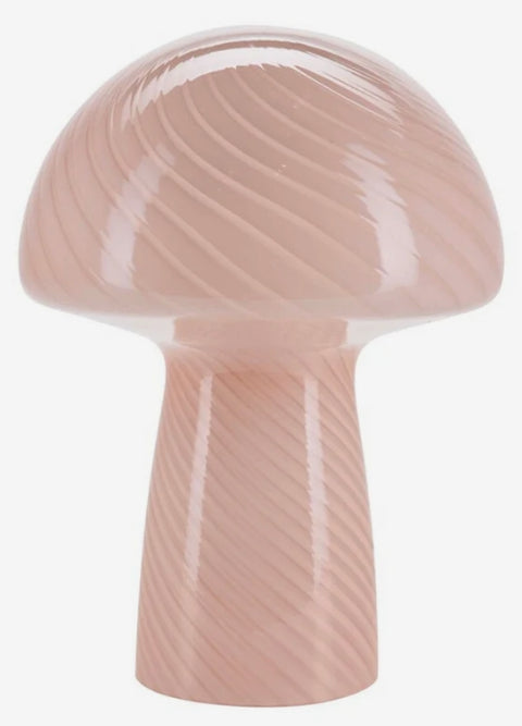 Bahne Mushroom bordlampe - Lyserød, Stor