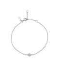 Solo_bracelet_silver. Solo armbånd i sølv fra maanesten