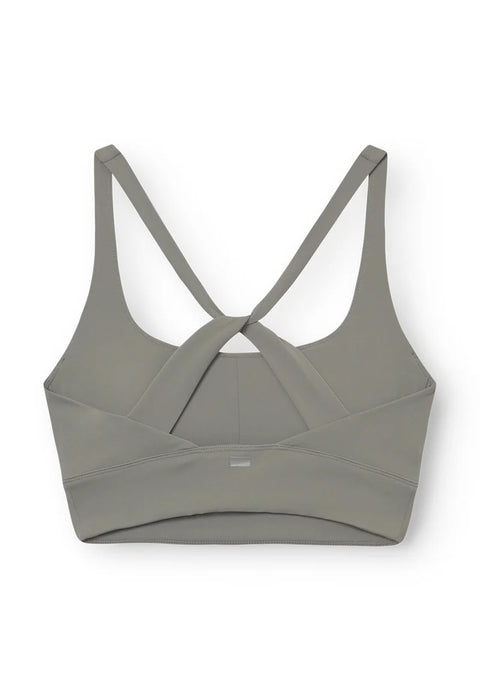Rethinkit Butter Soft Sports Bra SEINNA, Smoke Olive