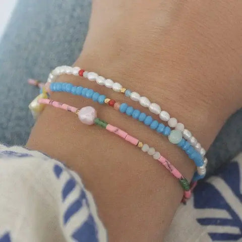 Stine A Color Crush armbånd, Santorini Mix