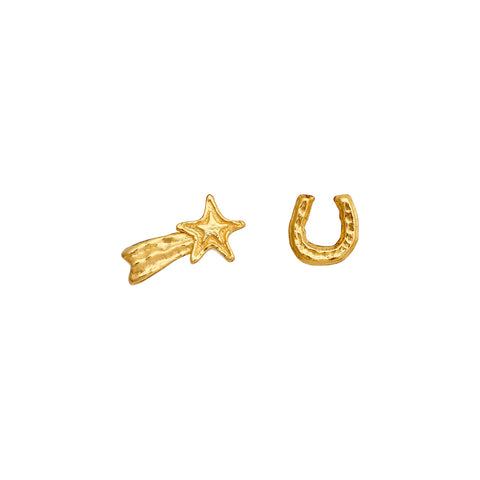 Maanesten Tira Earring – Forgyldt Sølv