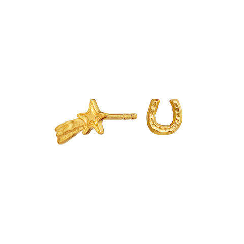 Maanesten Tira Earring – Forgyldt Sølv