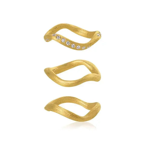 Dulong Vega ring, 18 kt guld