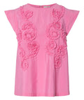 YASSACU Top i pink er en stilfuld og alsidig bluse fra det danske modebrand Y.A.S.