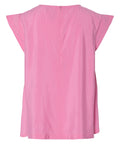 YASSACU Top i Star White er en stilfuld og alsidig bluse fra det danske modebrand Y.A.S.