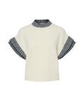 YASTELO SS KNIT TOP S. varenummer 26038472. Fra yas. Kan købes hos Rokkjærs 