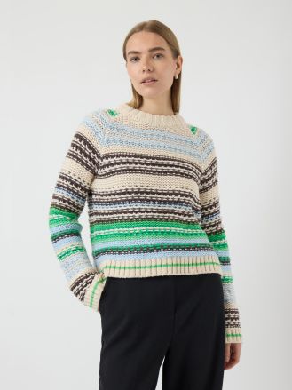 YASBIBI LS KNIT PULLOVER