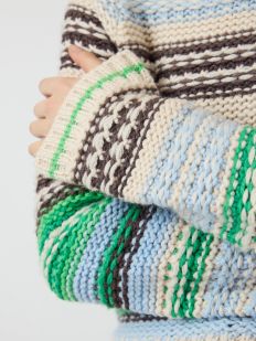 YASBIBI LS KNIT PULLOVER
