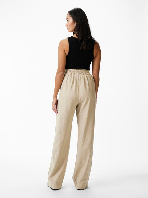 YASFLAXY HW Linen Pant, Birch