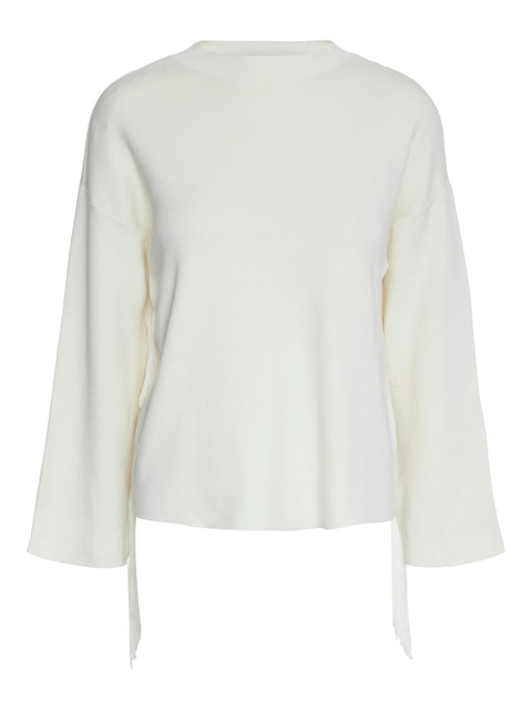 YASFRINGA LS O-Neck Knit Pullover