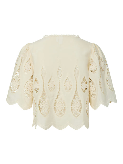 YASBESINA 2/4 Top, Pristine