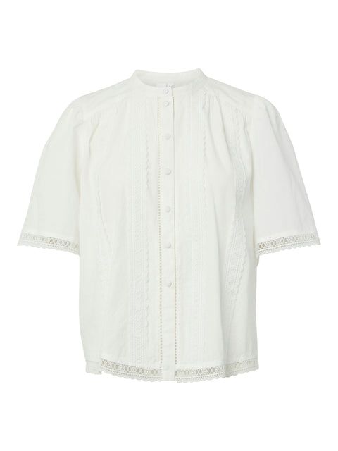 YASGUNIO 2/4 Shirt, Star White