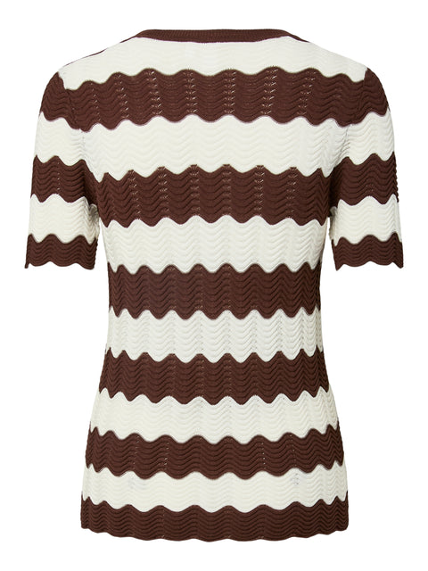 YASBEE SS Knit Top, Birch