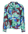 YAS bluse. YASEVINGA LS TOP. varenummer 26038611. Langærmet bluse i print med lynlås i ryggen