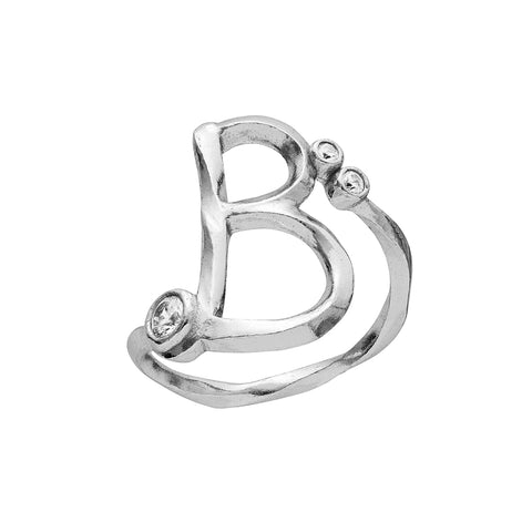 Maanesten Alphabet Ring "B"