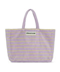 Bongusta Naram Weekend bag, Lilac & neon yellow