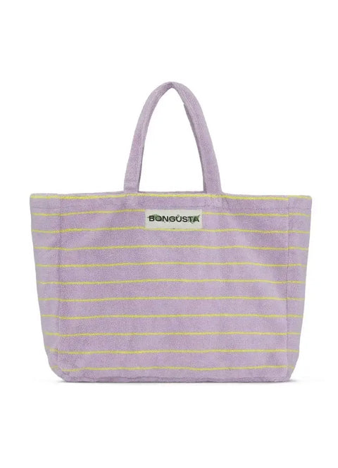 Bongusta Naram Weekend bag, Lilac & neon yellow