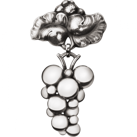 Moonlight Grapes broche georg jensen