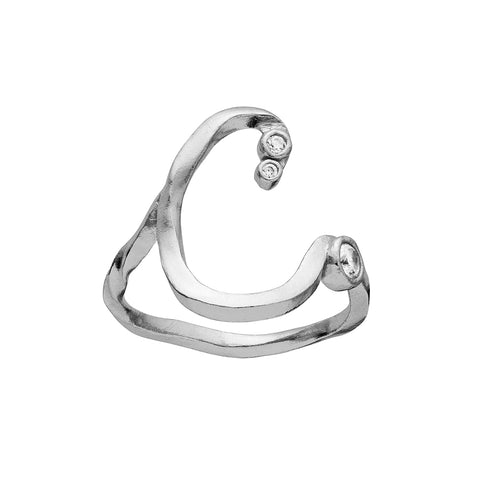 Maanesten Alphabet Ring "C"
