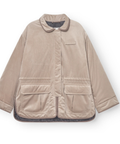 classic jacket lyon corduroy cream toffee fra rethinkit. Jakke med lommer