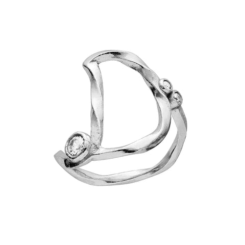 Maanesten Alphabet Ring "D"