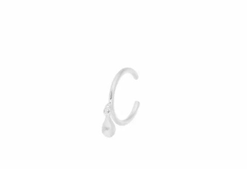 Waterdrop ear cuff