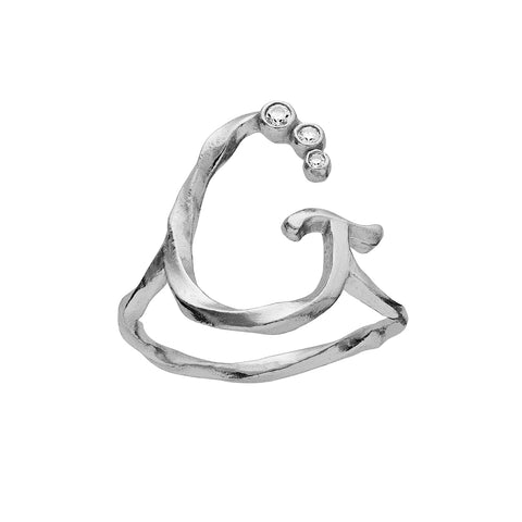 Maanesten Alphabet Ring "G"