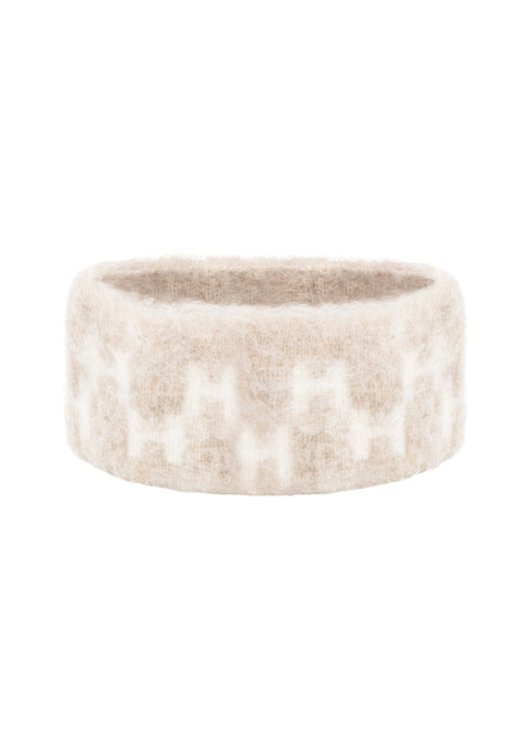 gera headband fra hést strikket uld pandebånd