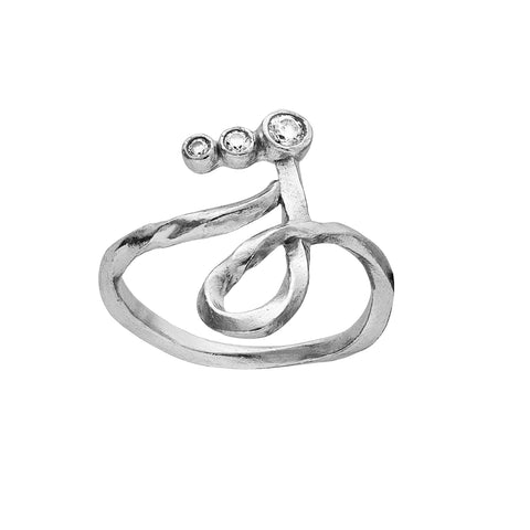 Maanesten Alphabet Ring "J"