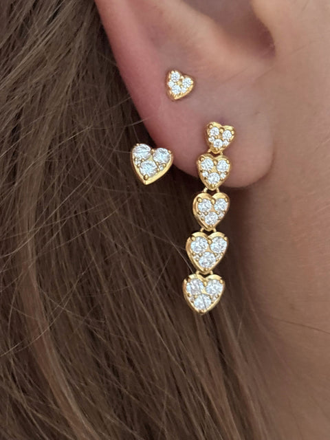 Stine A J'adore Exclusive ørering, Forgyldt sølv